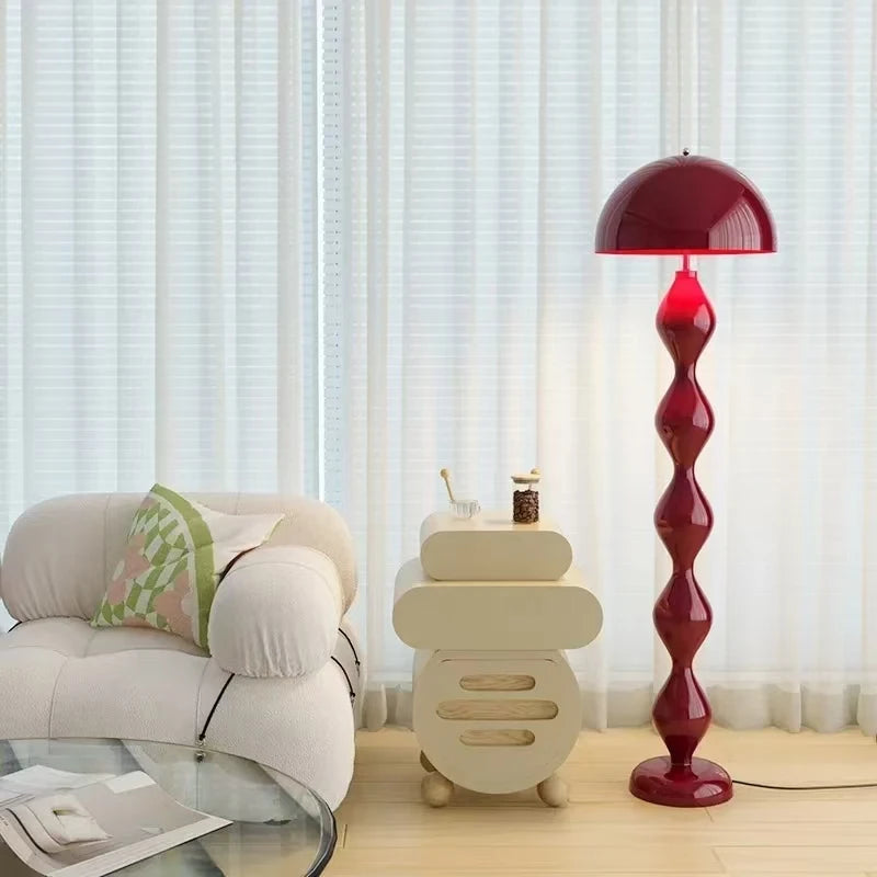 Modern Mushroom Floor Lamp for Nordic Living Room and Ambient Lighting