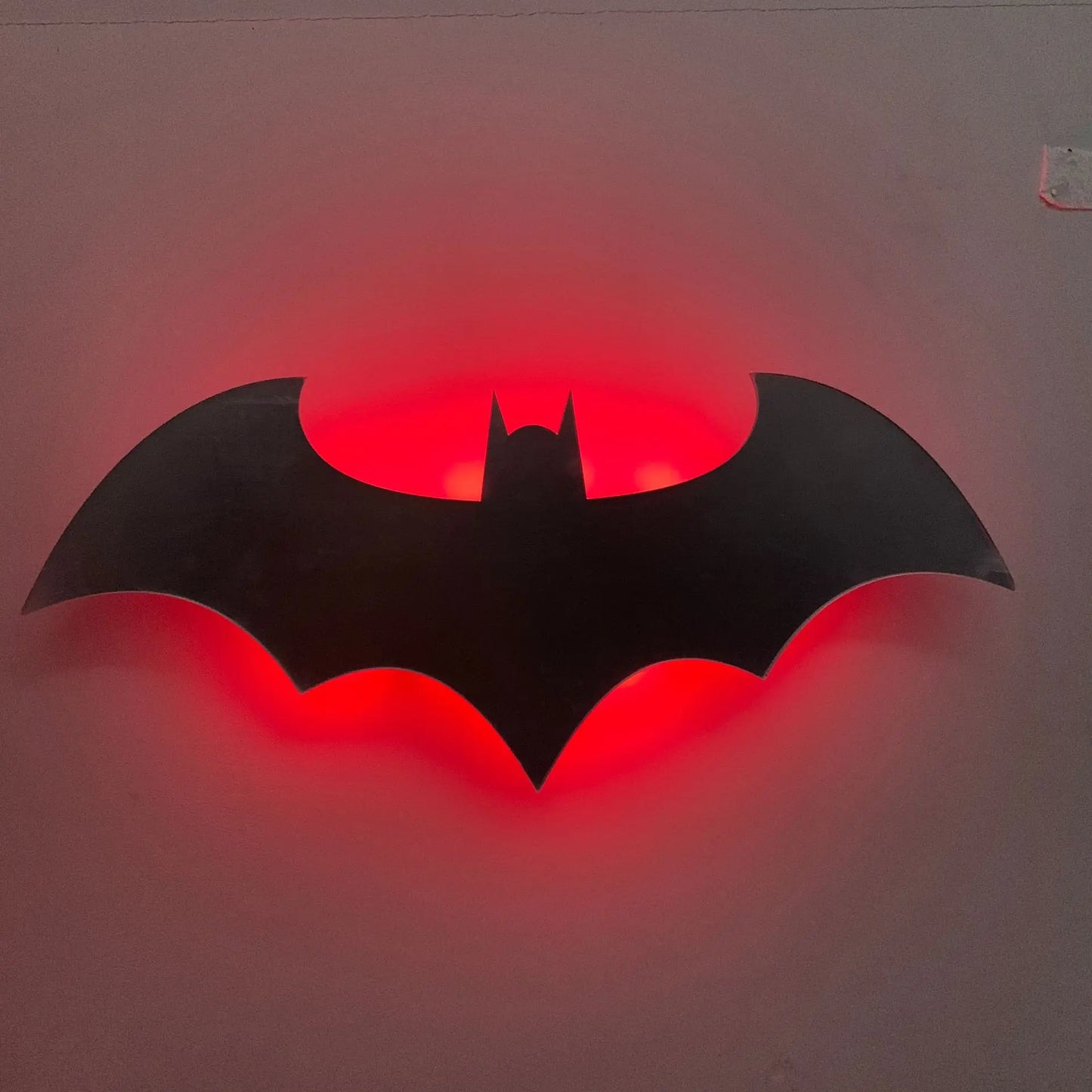 Modern Wooden Bat Wall Lamp for Bedroom and Atmospheric Decor