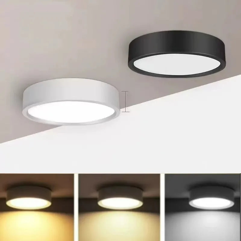 Modern Nordic Surface Mounted LED Spotlight for Residential and Commercial Lighting