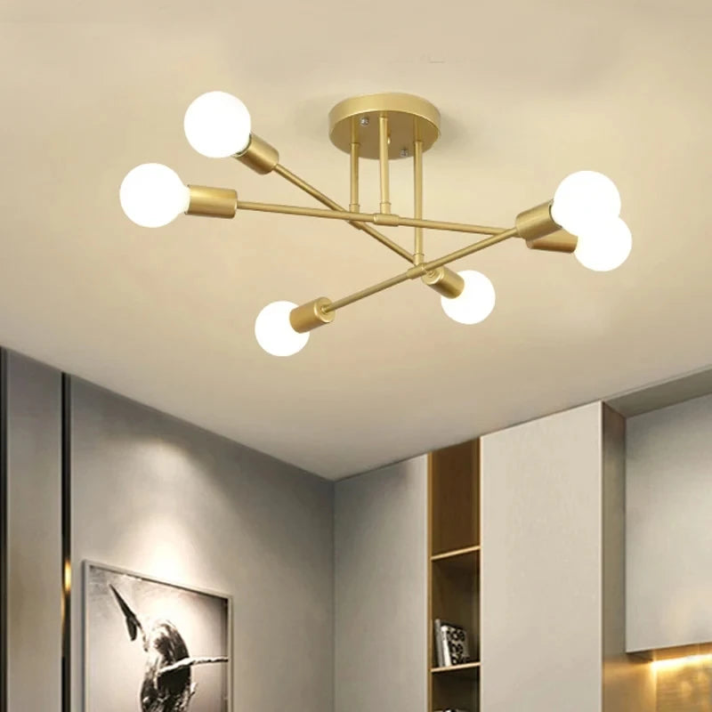 Modern Nordic Pendant Light for Sophisticated Living Rooms and Bedrooms