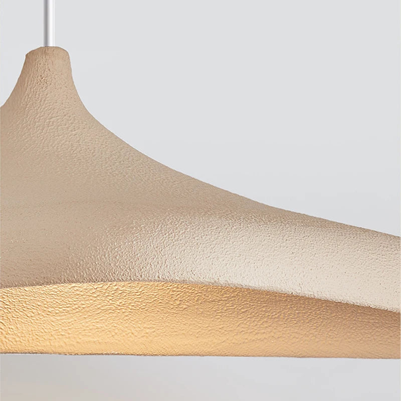 Wabi Sabi Pendant Light for Minimalist Living and Dining Room Decor