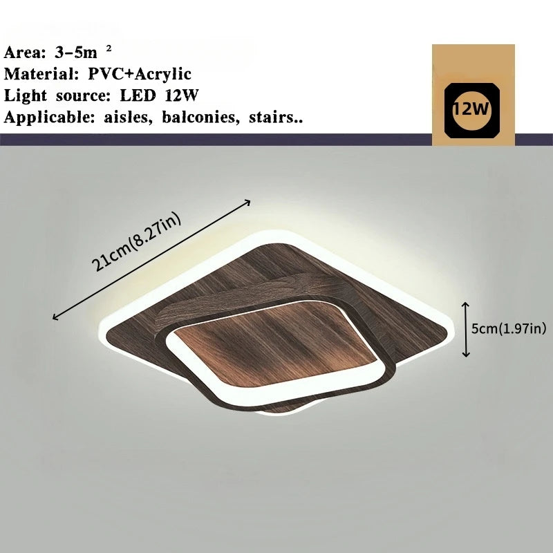 Modern LED Flush Mount Ceiling Light for Elegant Living Spaces