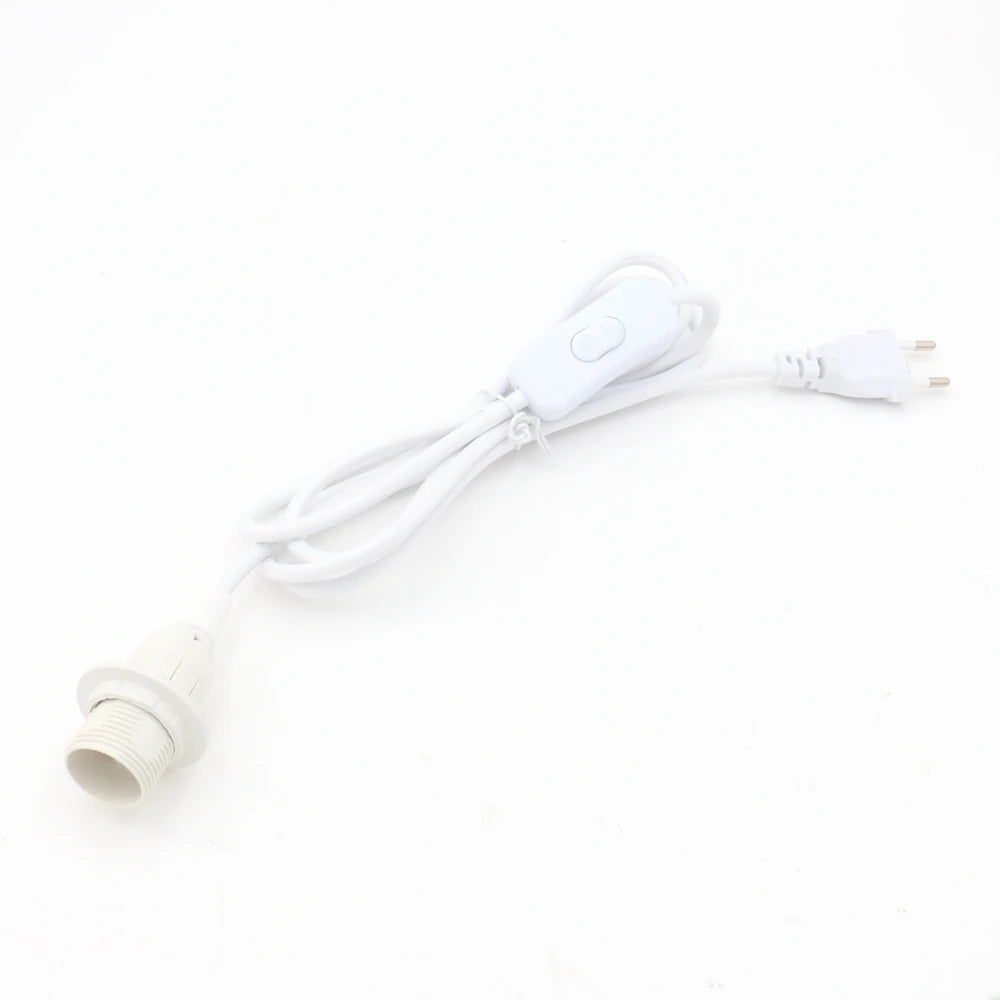 Adjustable Pendant Light Cord with Switch for Bedroom and Home Lighting