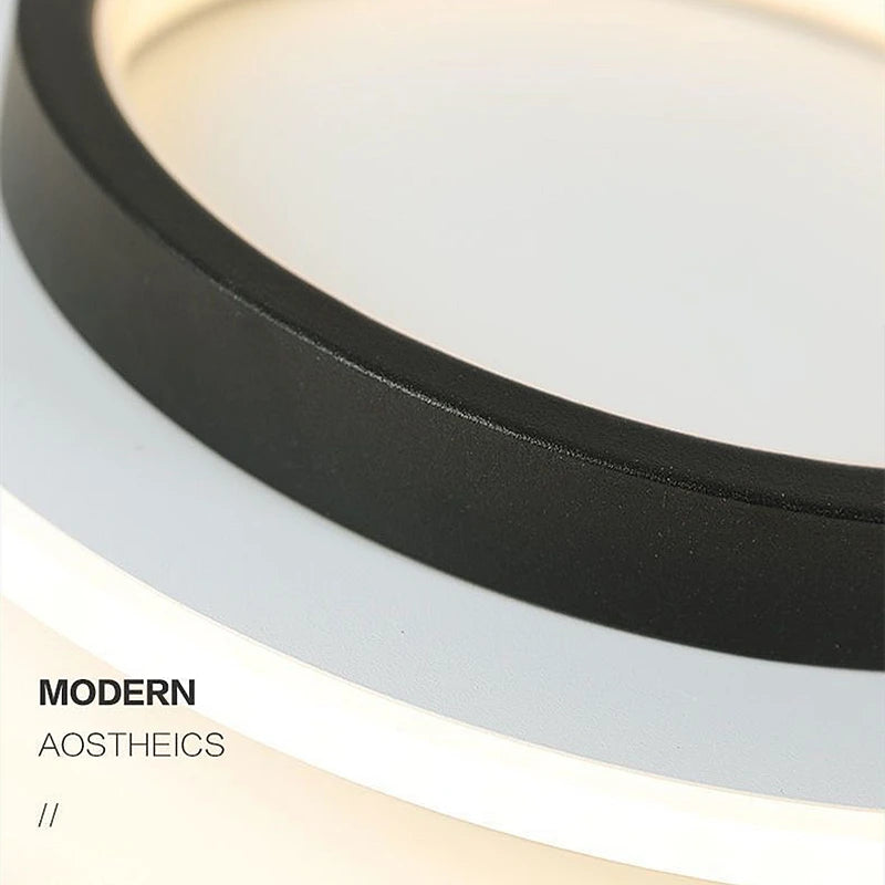 Modern LED Flush Mount Ceiling Light for Elegant Living Spaces