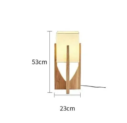 Nordic Wooden Floor Lamp for Modern Living Rooms Hotels and Cafes