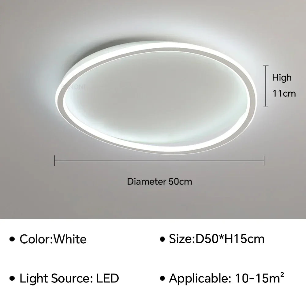 Modern LED Ceiling Chandelier for Living Rooms and Dining Spaces