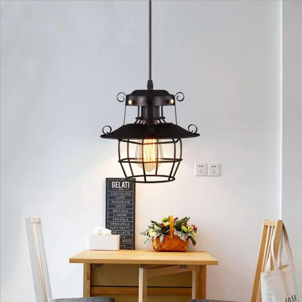 Industrial Vintage Pendant Light for Restaurants Bars and Modern Home Interiors