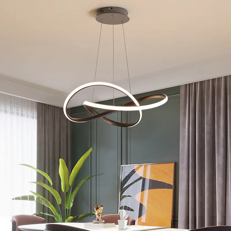 Modern Clover Pendant Light for Dining Rooms and Boutique Hotels