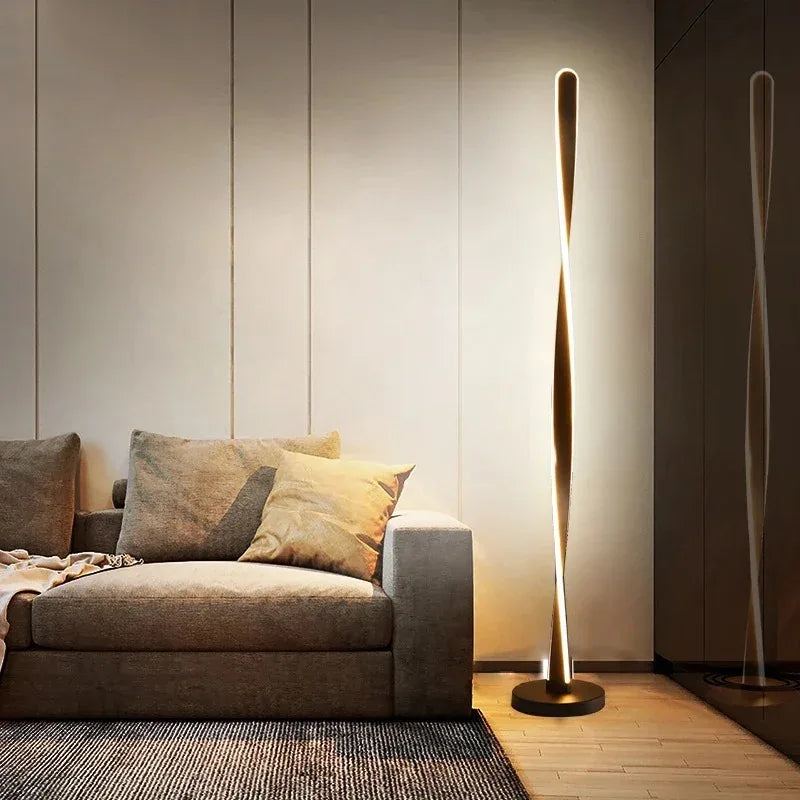 Nordic Floor Lamp with Reading Light for Living Room and Bedroom