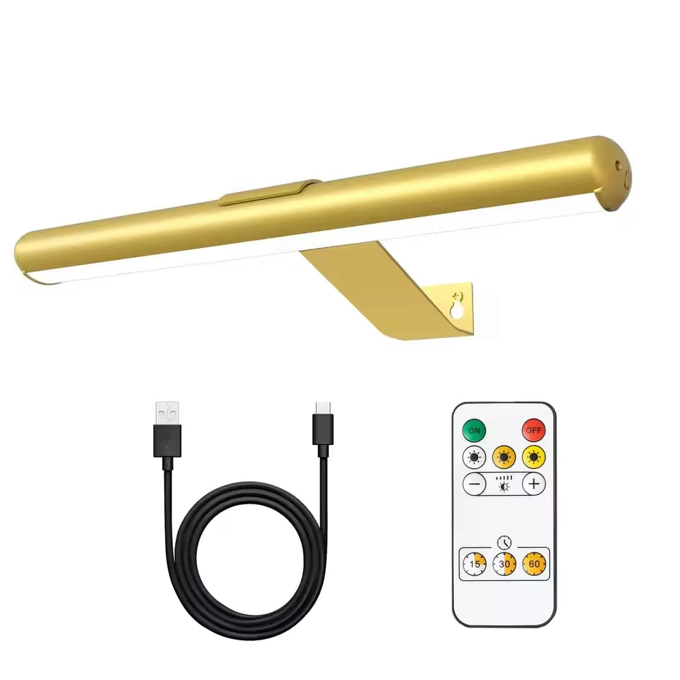 Rechargeable Wireless Picture Light with Remote for Art Display and Gallery Walls