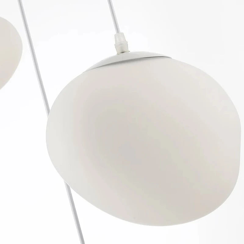 Modern Linear Chandelier for Dining Room and Living Space Illumination
