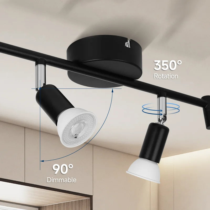 Modern LED Ceiling Spotlight for Contemporary Living and Dining Spaces