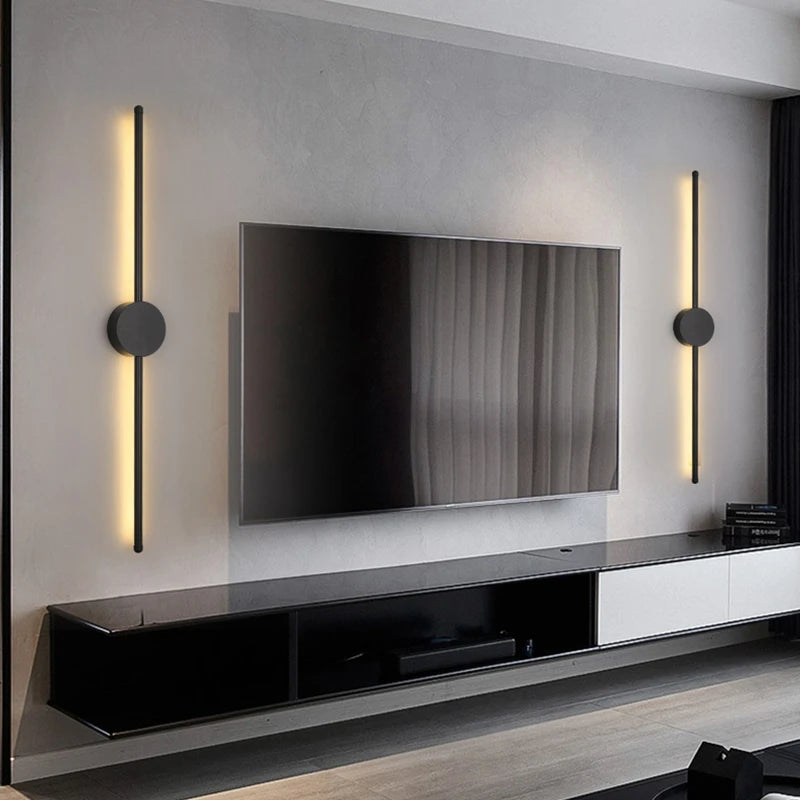 Modern Minimalist LED Wall Light for Bedroom and Hallway Decor