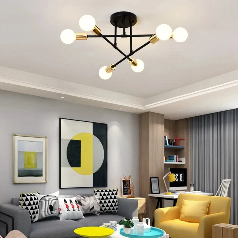 Modern Nordic Pendant Light for Sophisticated Living Rooms and Bedrooms