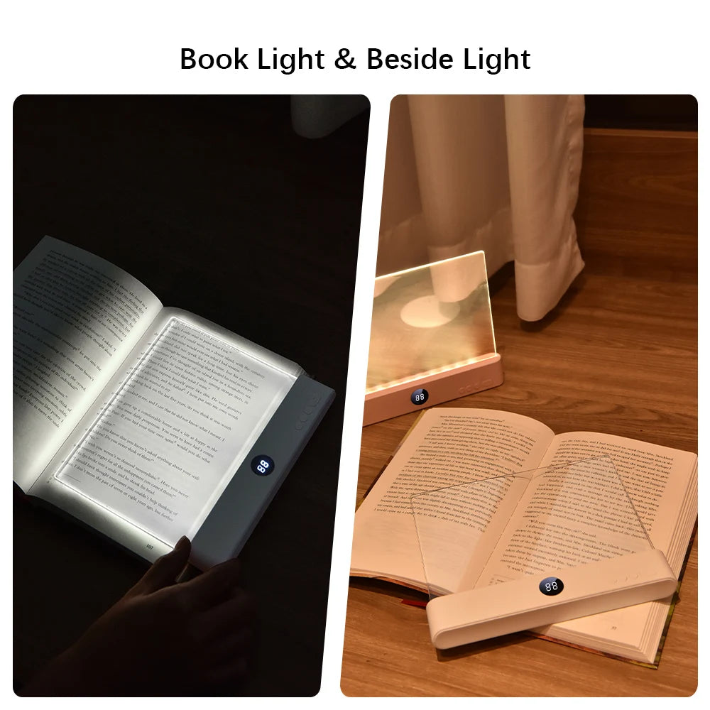 Portable LED Reading Light for Bedside and Travel Comfort