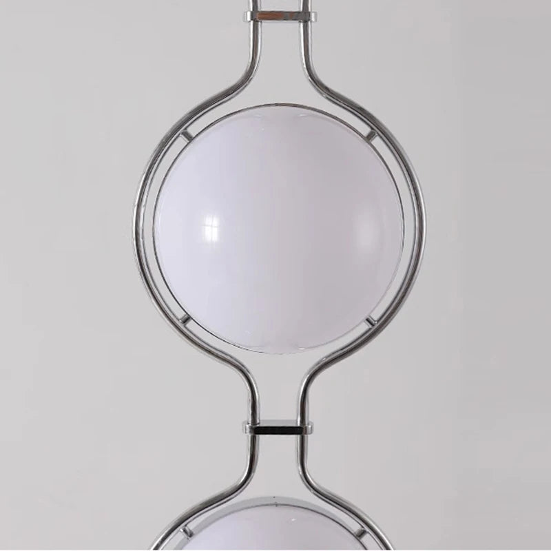 Modern LED Sphere Floor Lamp for Living Rooms and Hotel Suites