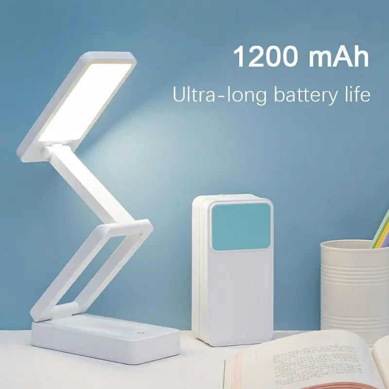 Rechargeable LED Desk Lamp with Eye-Care Technology for Home and Office