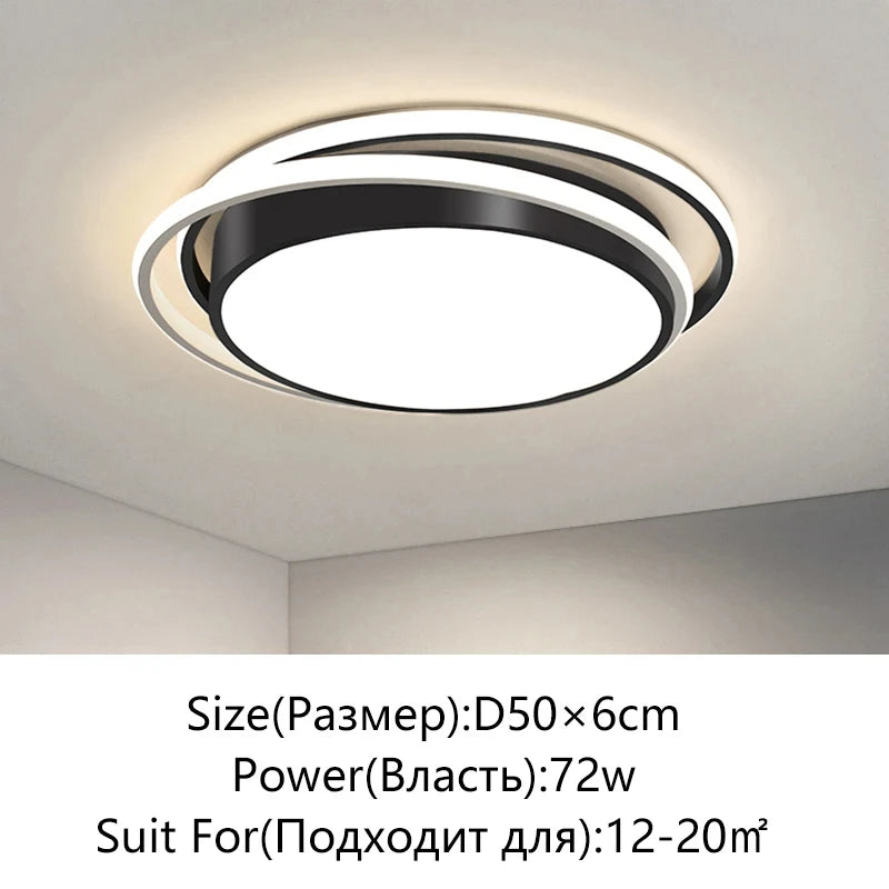 Modern LED Ceiling Chandelier for Living Rooms and Elegant Dining Spaces