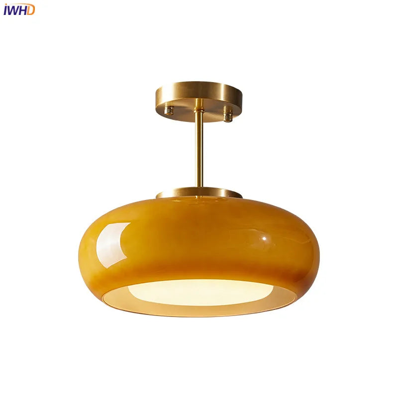 Modern Nordic Glass Pendant Light for Bedroom and Living Room