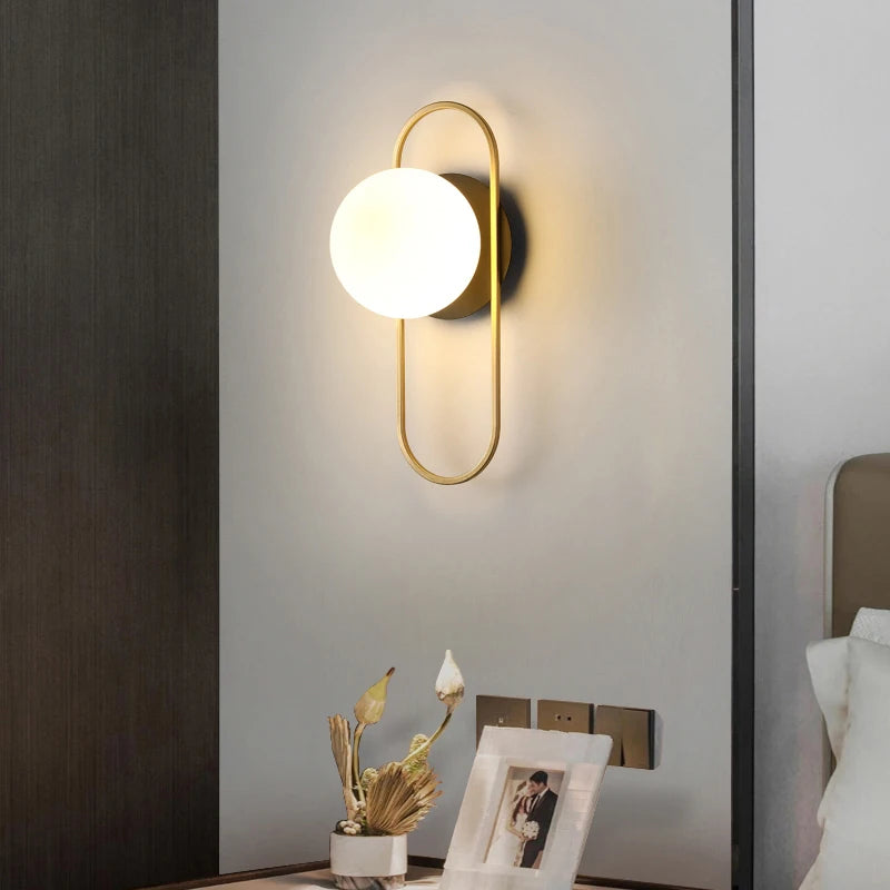 Modern LED Wall Sconce for Living Room and Bedroom Ambient Lighting