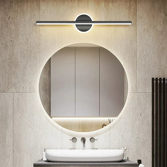 Modern LED Wall Sconce Strip Light for Bathroom Mirrors and Vanity