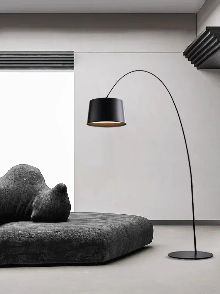 Modern Arc Floor Lamp for Living Room and Bedroom Decor