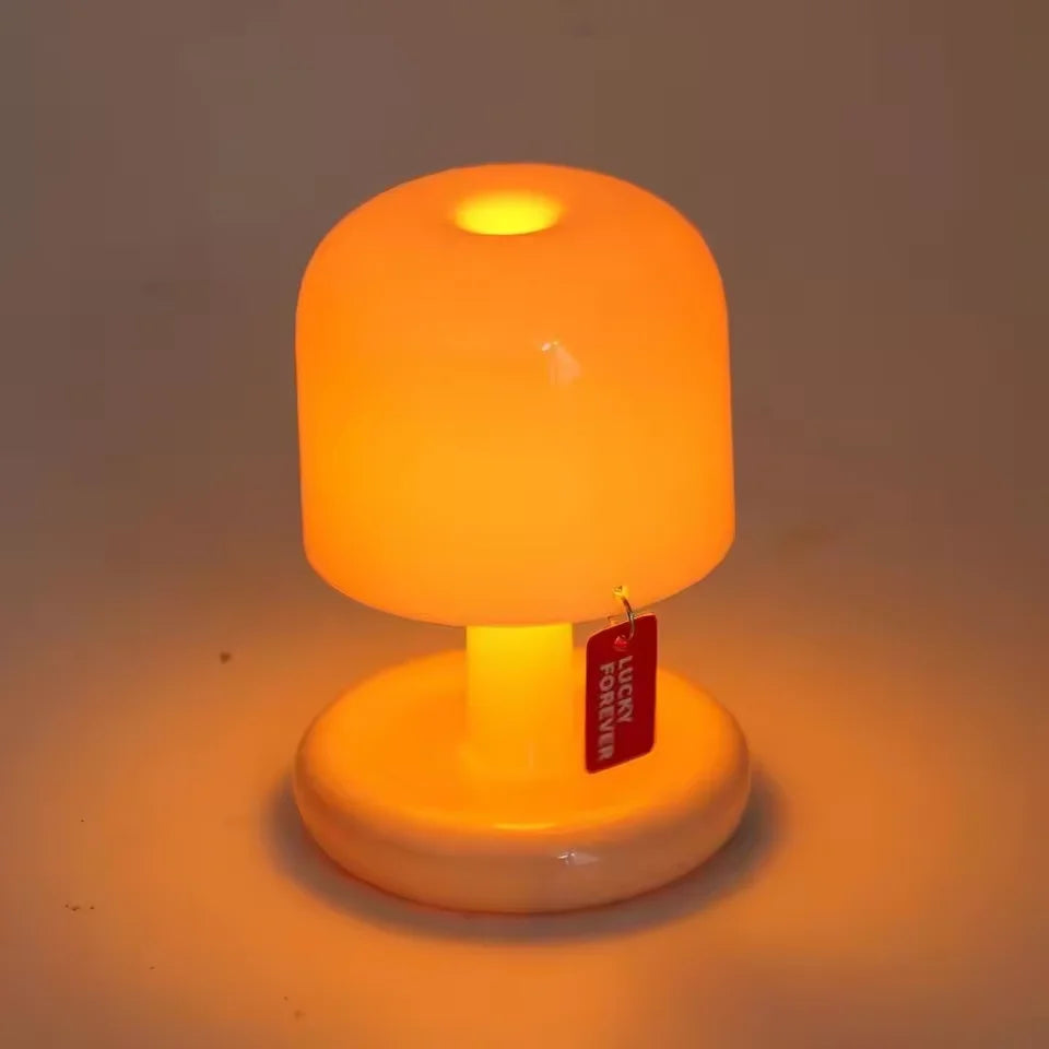 Mushroom LED Table Lamp for Modern Coffee Shops and Bedroom Decor