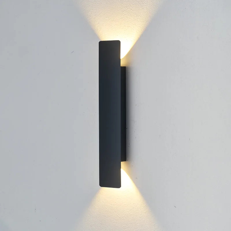 Modern LED Outdoor Wall Light for Architectural Home and Hotel Facades