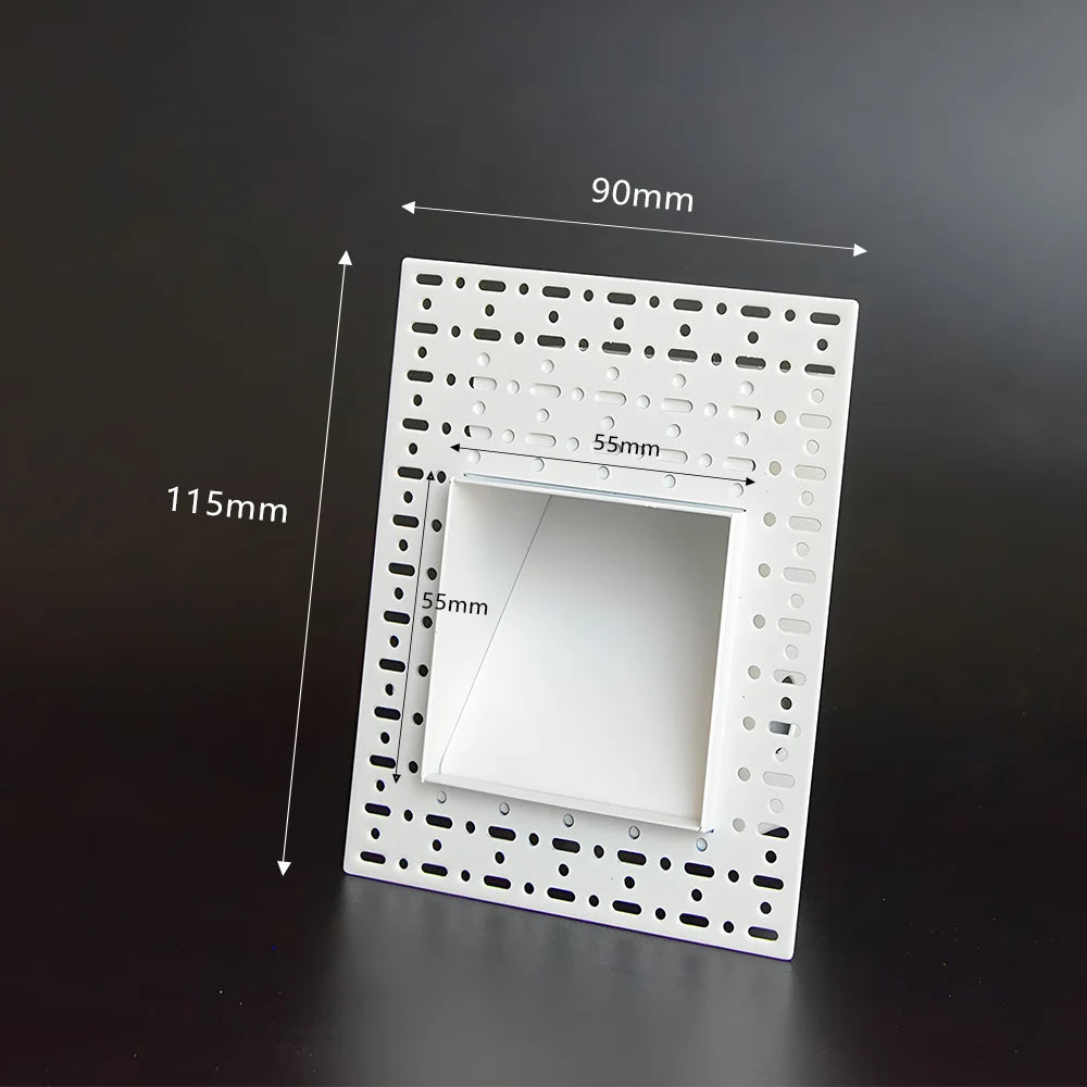 Motion Sensor Recessed Wall Light for Modern Staircases and Hallways