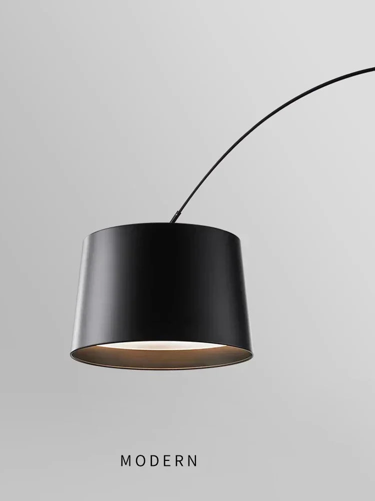 Modern Arc Floor Lamp for Living Room and Bedroom Decor