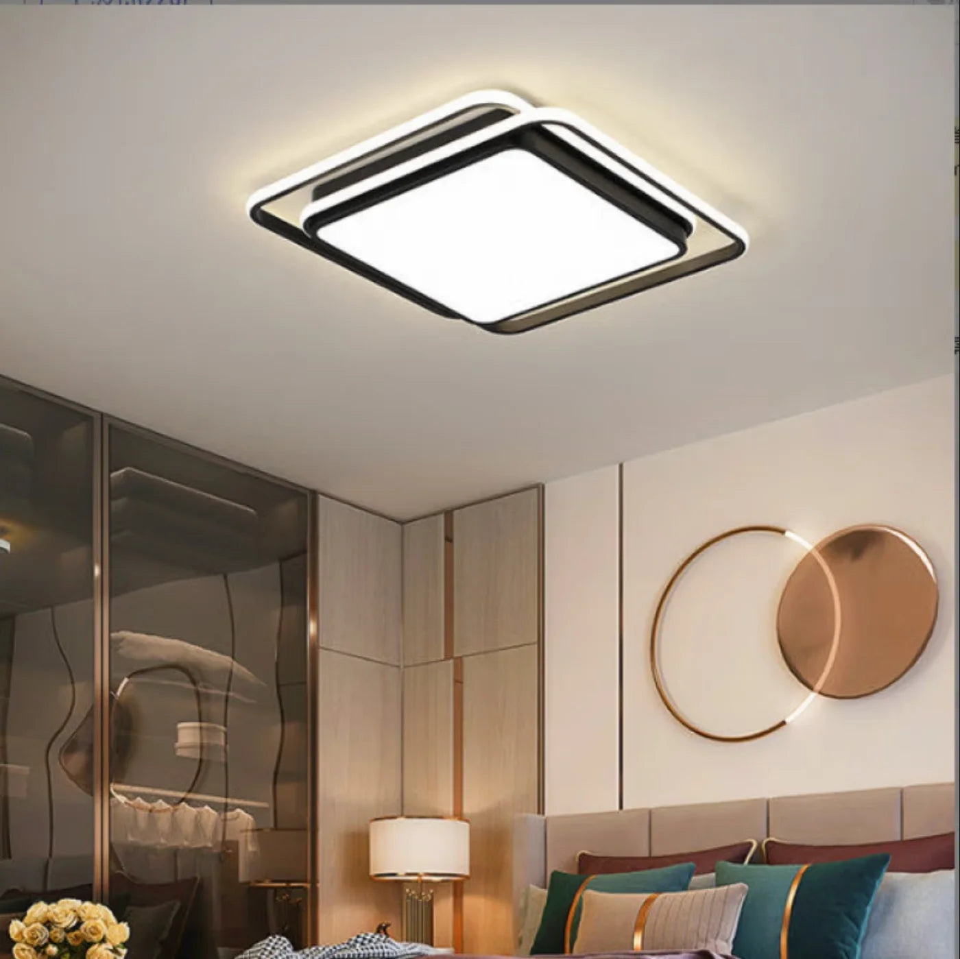 Modern LED Ceiling Chandelier for Living Rooms and Elegant Dining Spaces