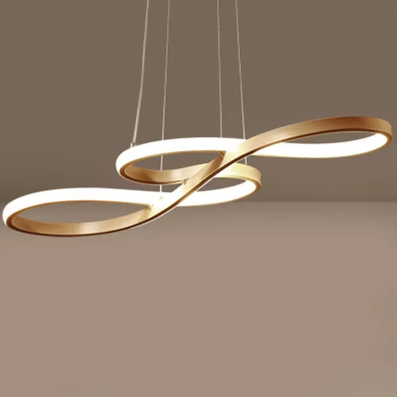Modern LED Pendant Light with Remote Dimming for Kitchen Islands and Dining Rooms