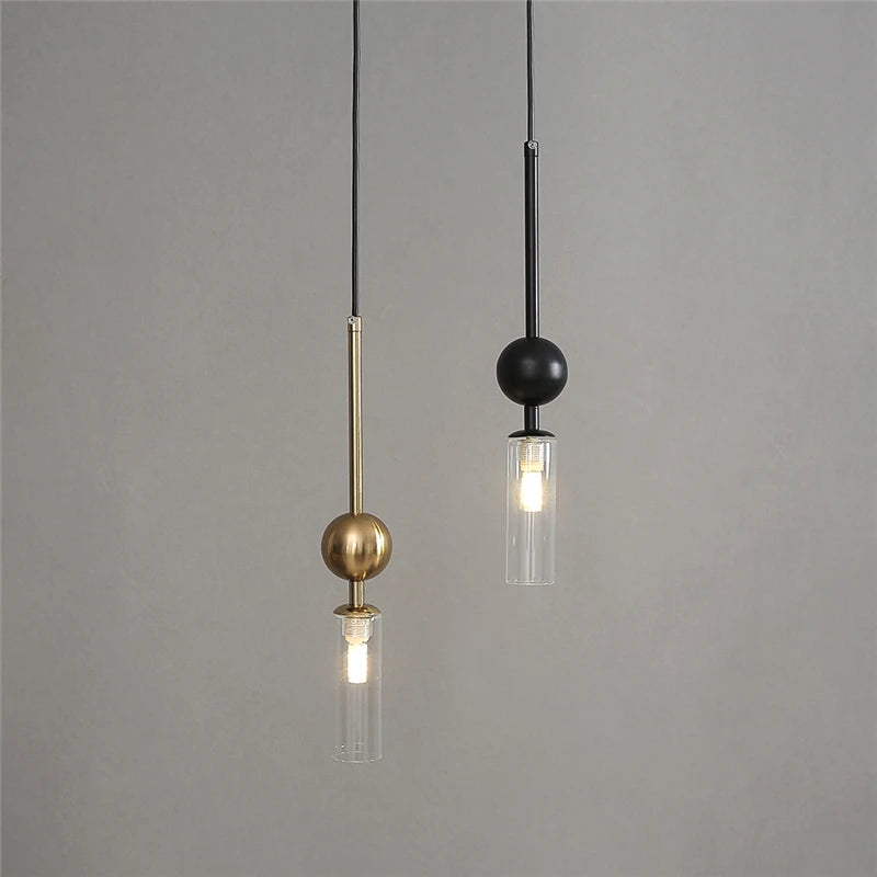 Nordic Luxury Gold Iron Pendant Light for Modern Dining and Bedrooms