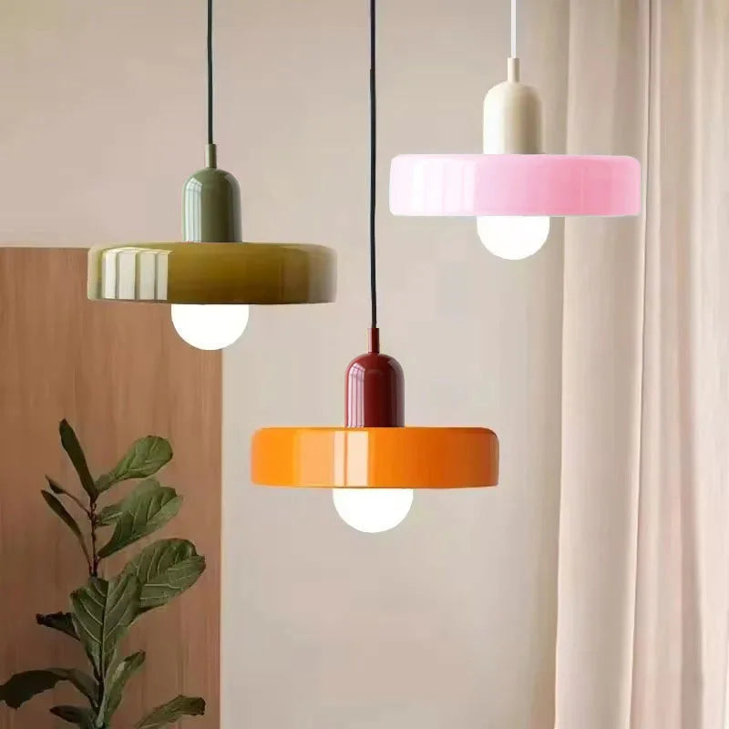 Nordic Glass Pendant Light for Modern Dining Room and Kitchen Lighting
