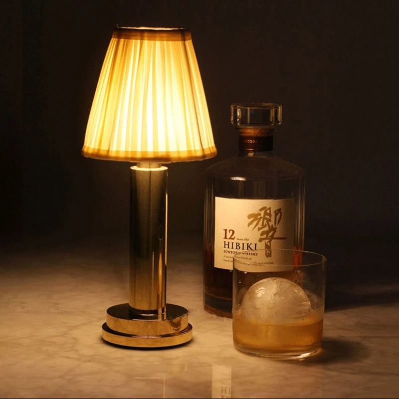 Modern LED Table Lamp for Nordic Cafes and Bedroom Decor