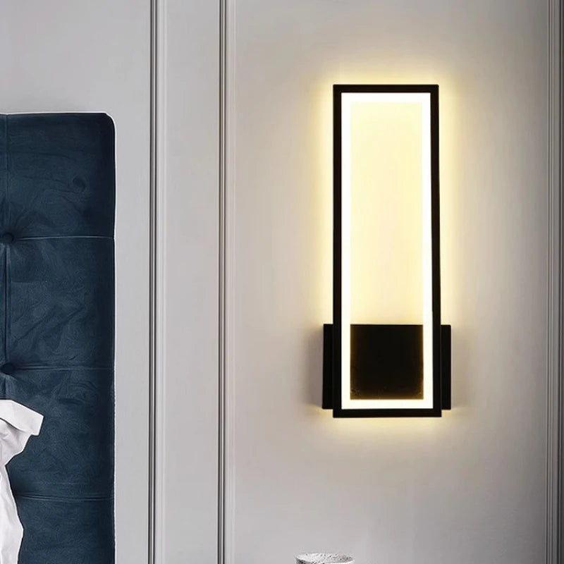 Modern LED Wall Sconce for Bedroom Bedside and Living Room Decor