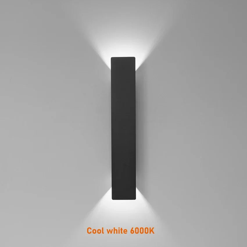 Modern LED Outdoor Wall Light for Architectural Home and Patio Lighting