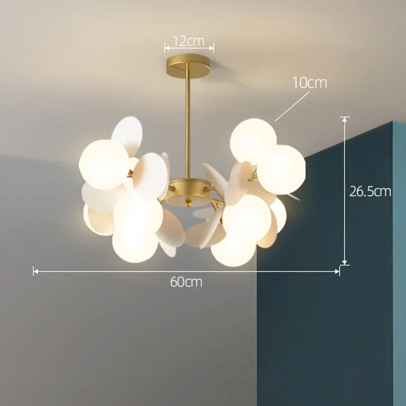 Modern LED Branch Chandelier for Luxury Living Room and Bedroom Decor