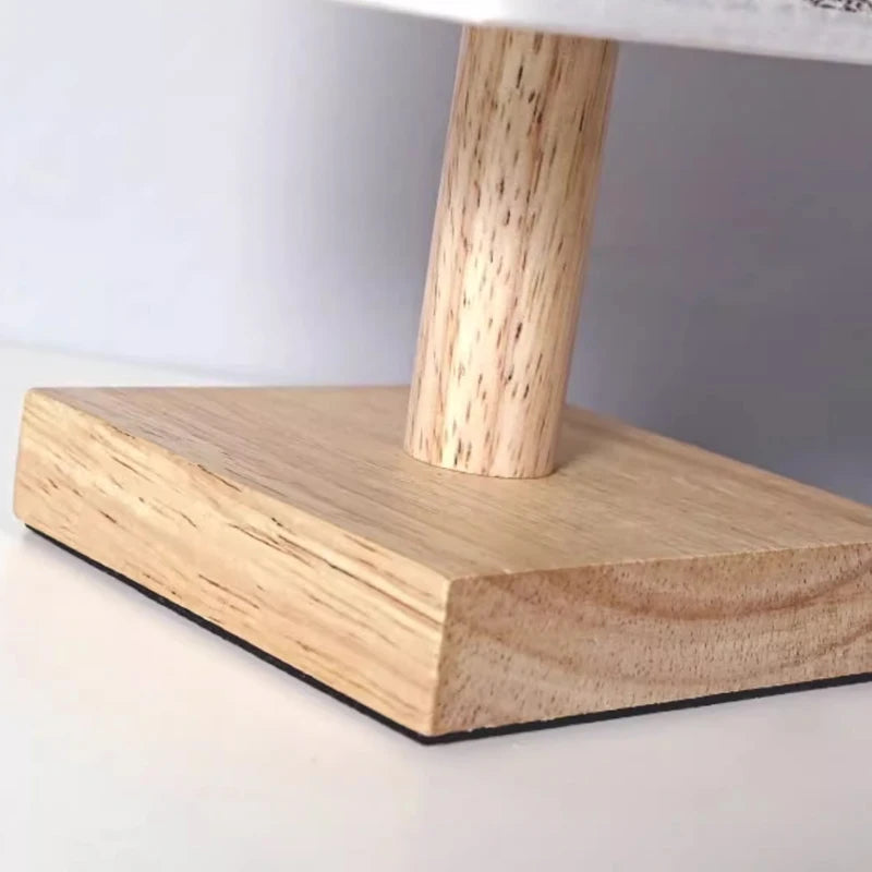 Modern Fabric Table Lamp for Bedroom and Hotel Bedside Ambiance