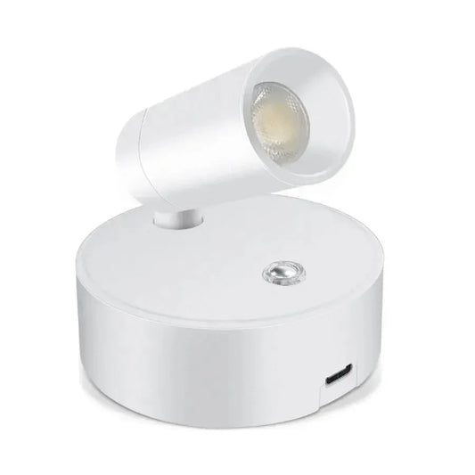 Magnetic LED Wall Spotlight with Touch Dimmer for Bedroom and Office