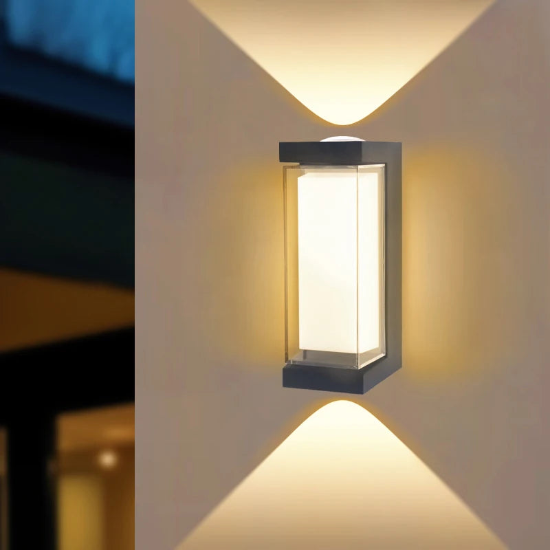 Modern LED Wall Sconce for Indoor and Outdoor Architectural Lighting