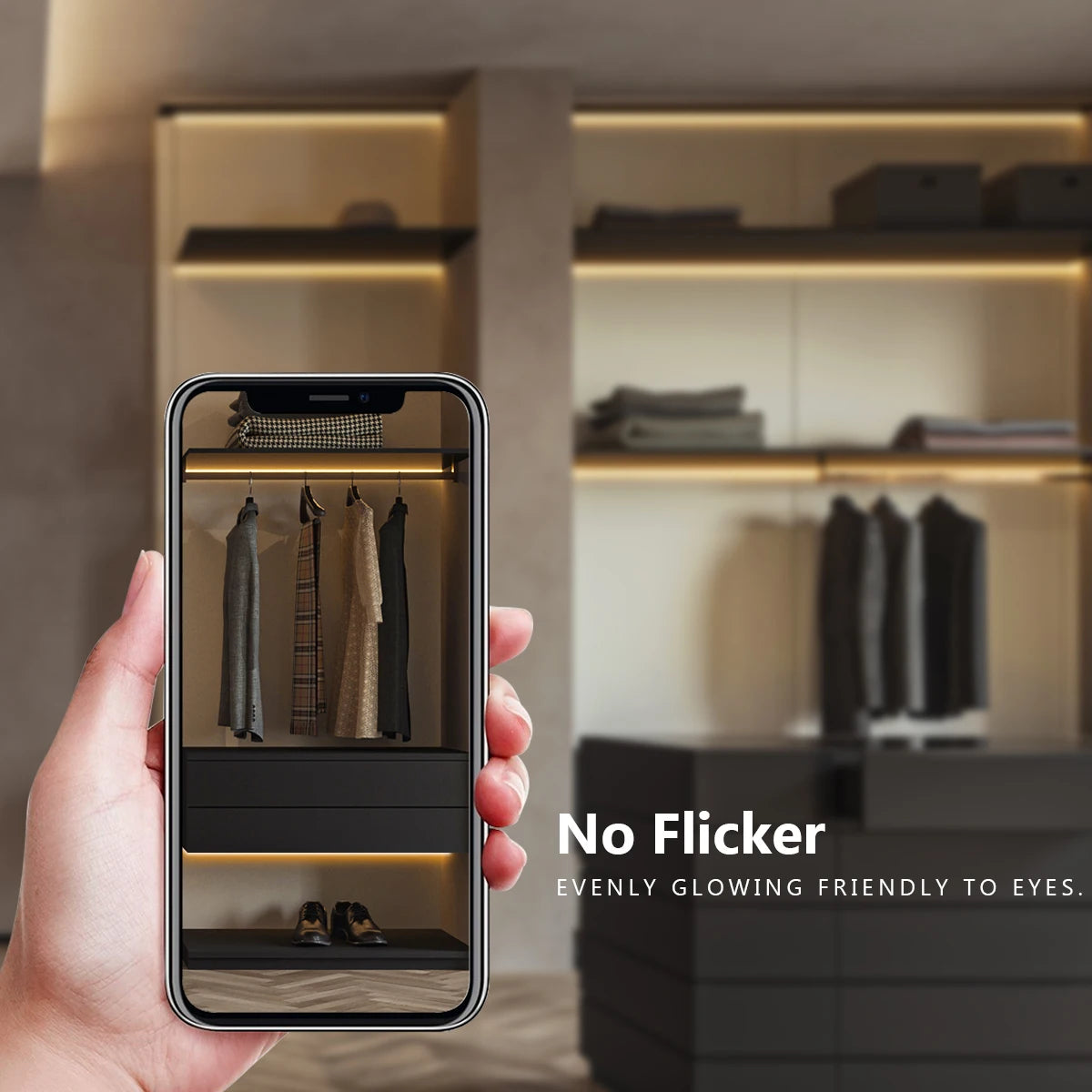 Dimmable LED Wall Accent Light for Modern Shelving and Bedrooms