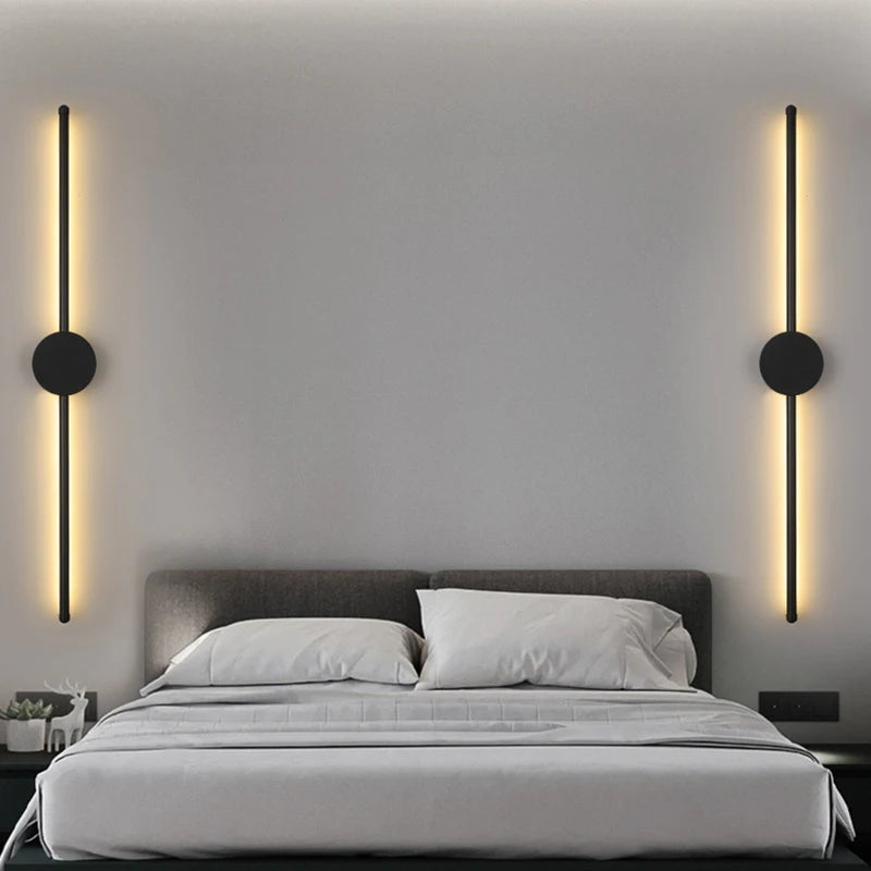 Modern Minimalist LED Wall Light for Bedroom and Hallway Decor