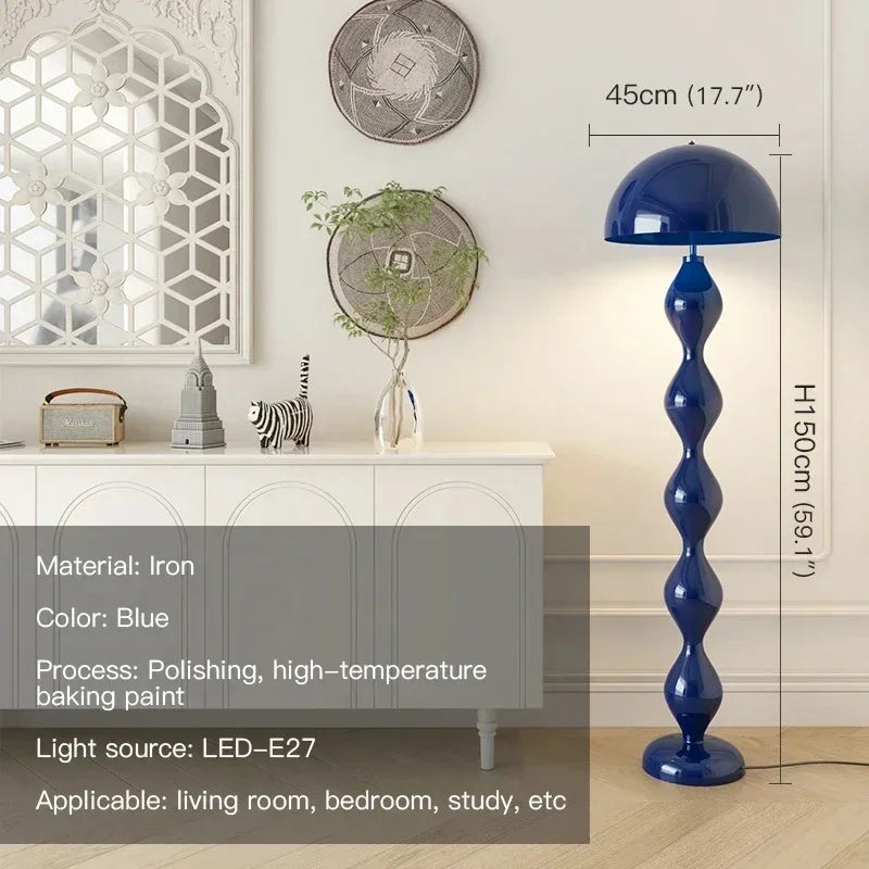 Modern Mushroom Floor Lamp for Nordic Living Room and Ambient Lighting