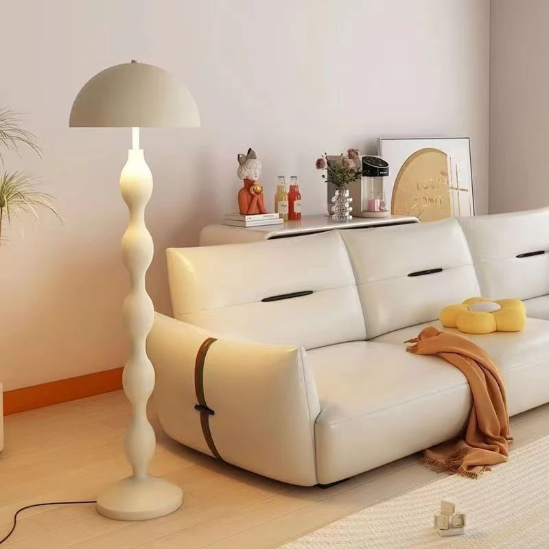 Modern Mushroom Floor Lamp for Nordic Living Room and Ambient Lighting
