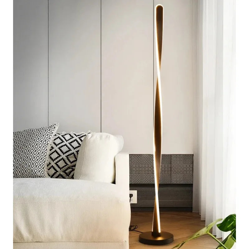 Nordic Floor Lamp with Reading Light for Living Room and Bedroom