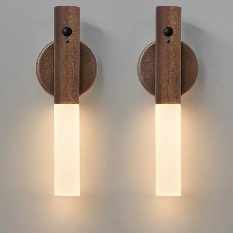 Rechargeable Motion Sensor LED Wall Lamp for Hallways and Modern Home Decor