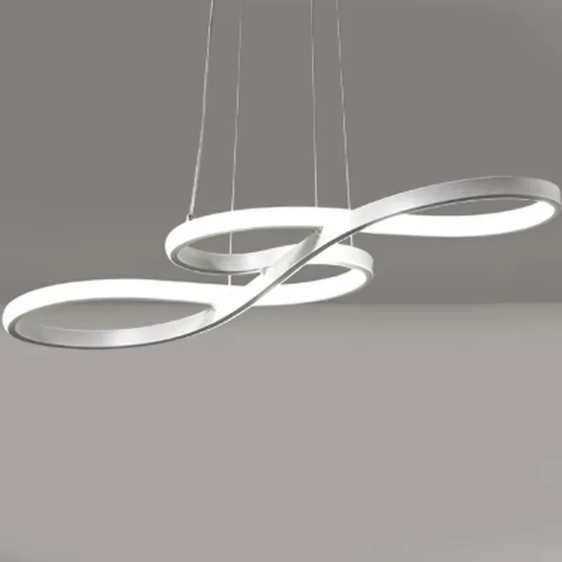 Modern LED Pendant Light with Remote Dimming for Kitchen Islands and Dining Rooms