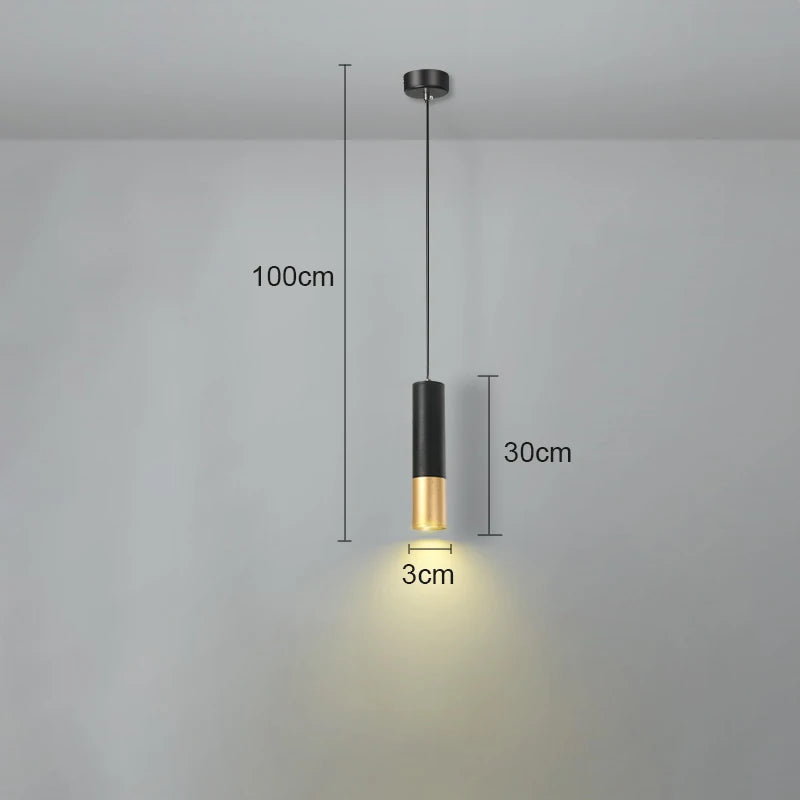 Nordic LED Pendant Light for Modern Dining Rooms and Kitchens