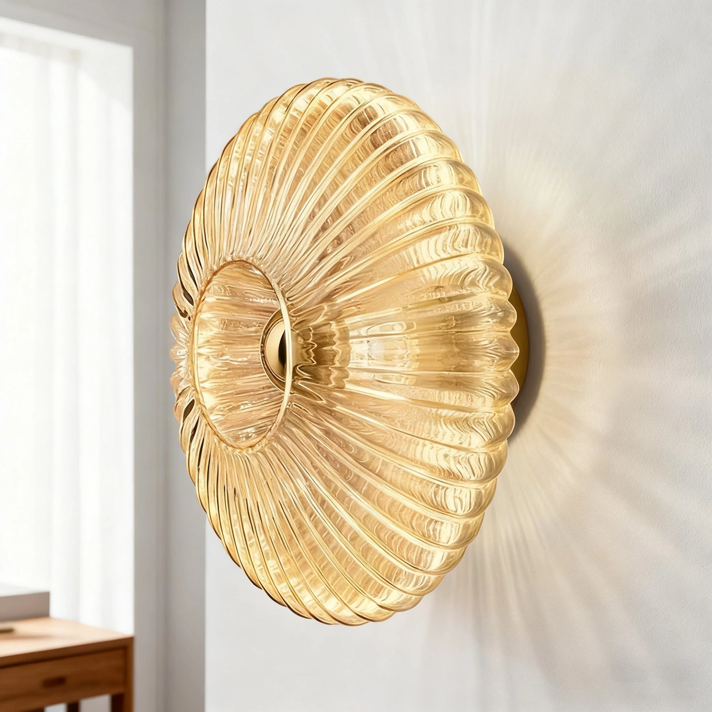 Nordic Glass Ceiling Lamp for Modern Living Rooms and Hallways